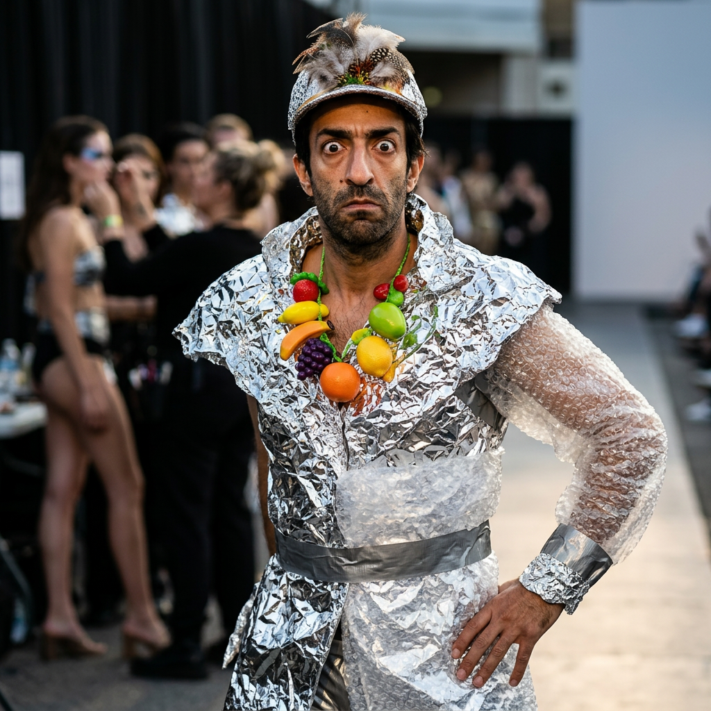 On the cover of Vogue, high fashion, incredible lighting